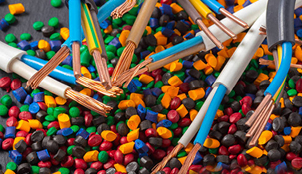 プラスチック、ケーブル
